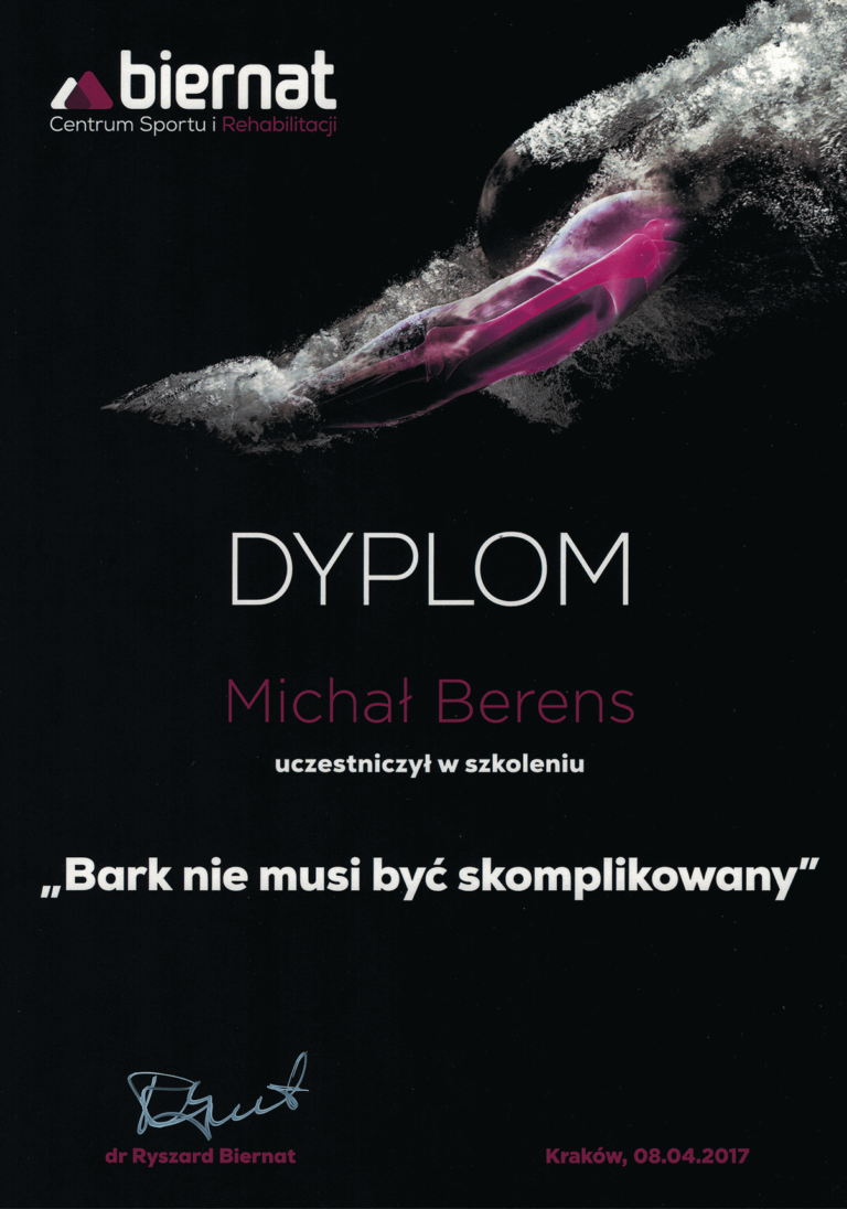 trening medyczny bark