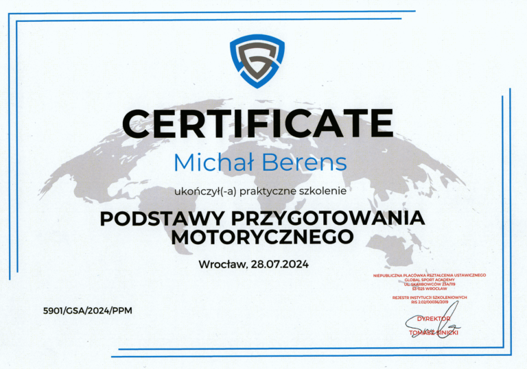 trening motoryczny